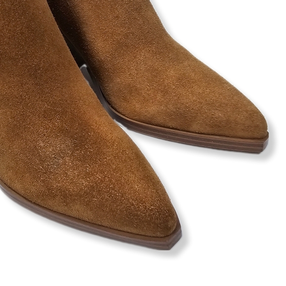 NEW Marc Fisher LTD Gadri Bootie Suede Natural Size 9M     3059 - Picture 16 of 16